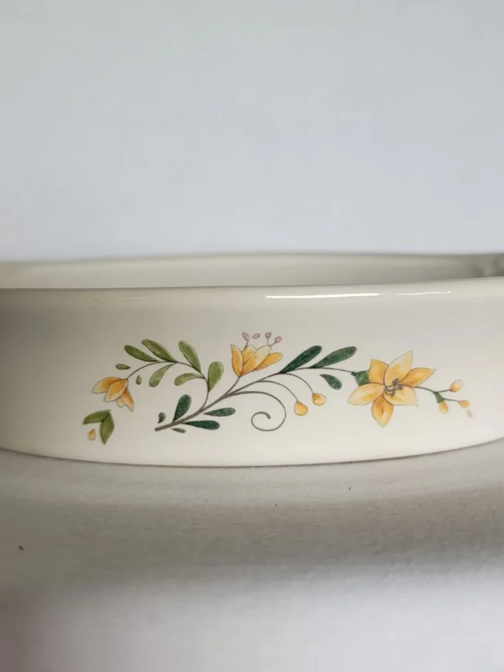 Pfaltzgraff Meadow Lane Oval Au Gratin Casserole